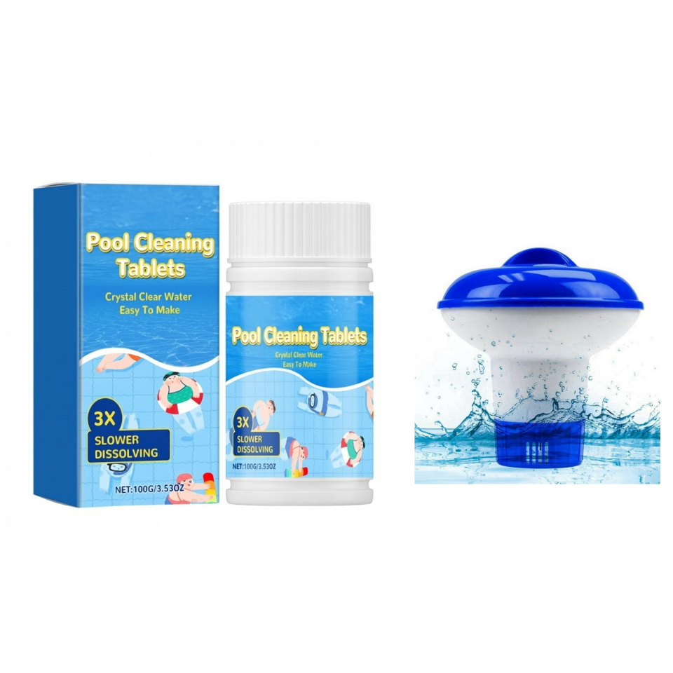 đââïžPool Cleaning Tablets for Crystal Clear Water