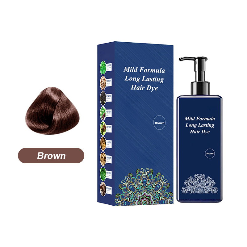 ⏳Time-Limited Special⏰Plant-Based Hair Coloring Cream - Say Goodbye to Chemical Dyes, Embrace Natural Beauty
