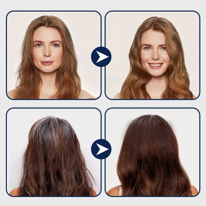 ⏳Time-Limited Special⏰Plant-Based Hair Coloring Cream - Say Goodbye to Chemical Dyes, Embrace Natural Beauty