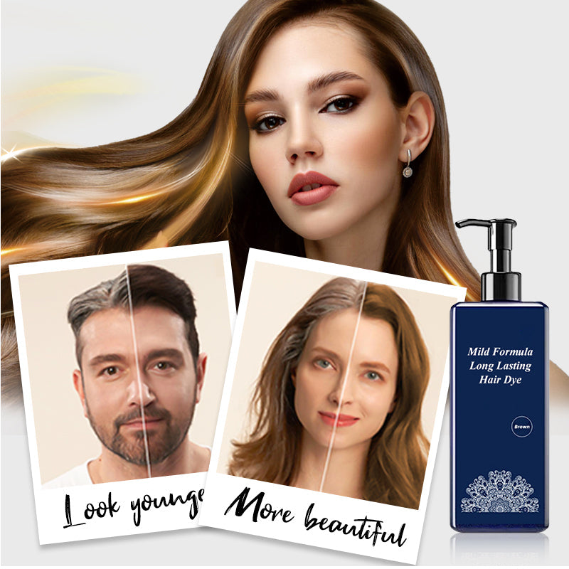 ⏳Time-Limited Special⏰Plant-Based Hair Coloring Cream - Say Goodbye to Chemical Dyes, Embrace Natural Beauty