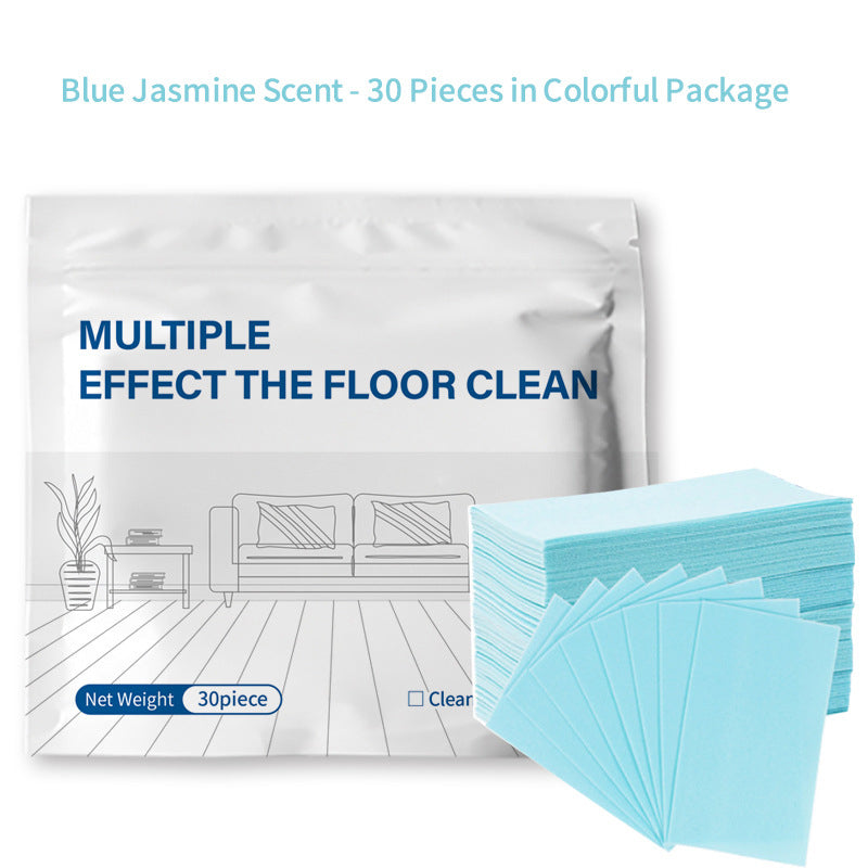 🧹 30-Pieces Multi-Effect Floor Cleaning Sheets – Powerful Stain Removal & Fresh Scent 🌿